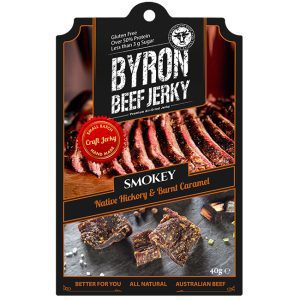 Byron Beef Jerky Smokey 40g