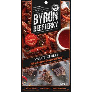 Byron Beef Jerky Sweet Chilli 120g