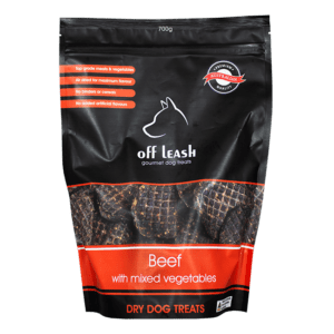 Off Leash Beef Vegetable 250g