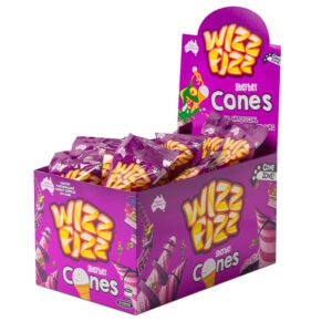 Wizz Fizz Sherbet Cones 14g