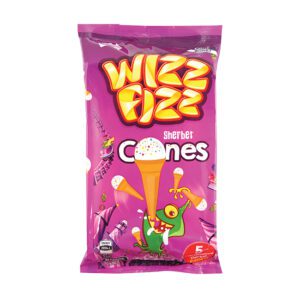 Wizz Fizz Sherbet Cones 5pk 70g