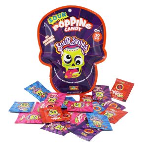 Park Avenue Sour Skulls Popping Candy 30g 20pk