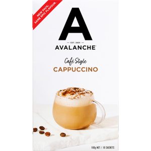 Avalanche Café Style Cappuccino 10pk 160g