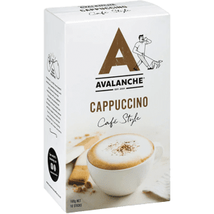 Avalanche Café Style Cappuccino 10pk 160g