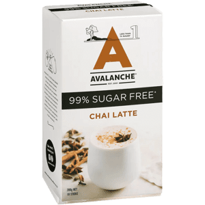 Avalanche 99% Sugar Free Chai Latte 10pk 200g
