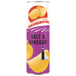 Underground Chip Co Salt & Vinegar 138g