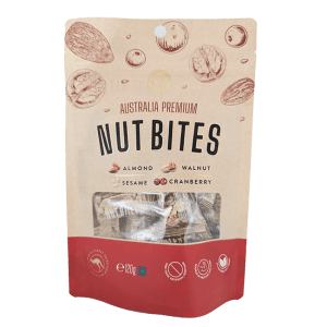 Nut Bites Almond Walnut Cran 120g