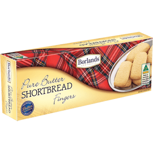 Borlands Pure Butter Shortbread 125g
