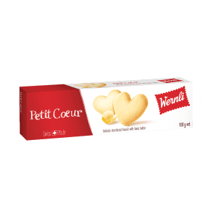 Wernli Petit Coeur Biscuit Box 100g