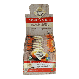 Sunny Fruit Organic Apricots Mini Display