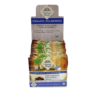 Sunny Fruit Organic Mulberry Mini Display