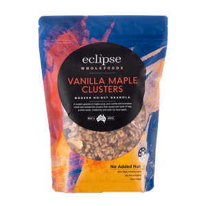 Eclipse Organics Toasted Vanilla Maple Clusters 450g