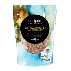 Eclipse Organics Muesli Aus Honey & Coconut 450g