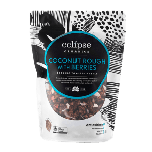 Eclipse Organics Muesli Toasted Coco Rough w Berry 450g