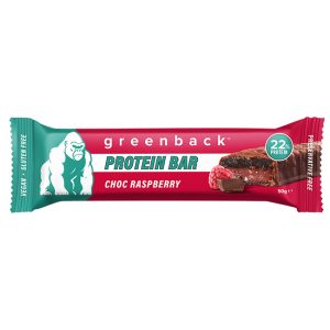 Greenback Protein Bar Choc Raspberry 50g
