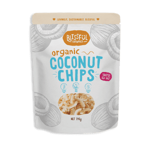 Blissful Organics Chips Toasted Sea Salt 140g