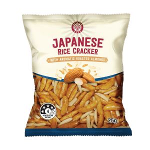 Japanese Rice Cracker Almond 150g