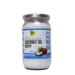 JT’s Organic Coconut Oil 330ml