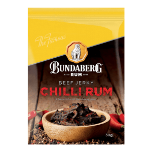 Bundaberg Beef Jerky Chilli Rum 30g