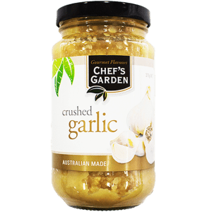 Chef’s Garden Crushed Garlic Jar 375g