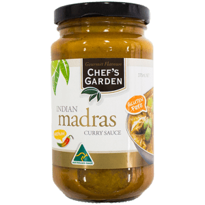 Chef’s Garden Madras Curry Sauce 375g