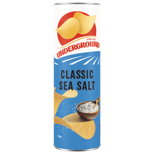 Underground Chip Co Classic Sea Salt 138g
