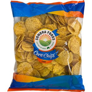 Sonora Corn Chips Round Salted 500g