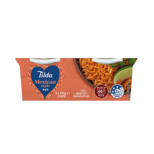 TILDA CUPS Mexican Style Rice 250g