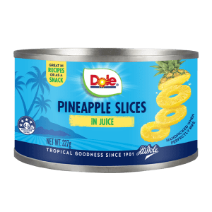 Dole Pineapple Slices in Juice 227g