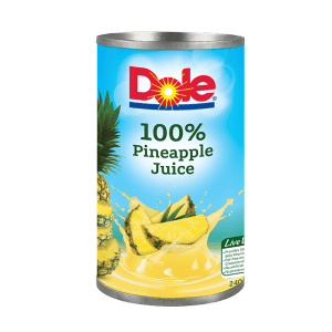 Dole 100% Pineapple Juice Can 240ml