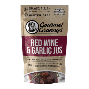 Gourmet Granny Liquid Red Wine & Garlic Jus 200g