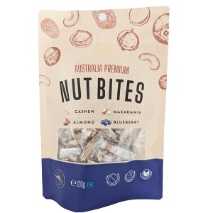 Nut Bites Maca Almond Cashew Blue 120g