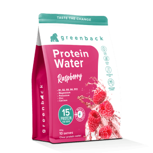 Greenback Protein Water Raspberry 250g