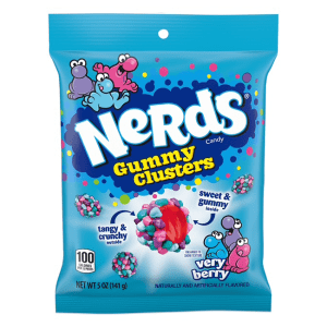 Nerds Very Berry Gummy Clusters Med Peg 141g