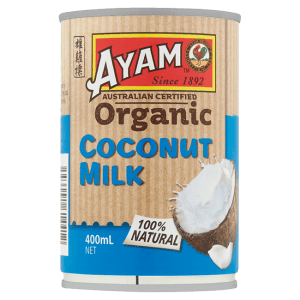 Ayam Coconut Organic Milk Regular 400ml