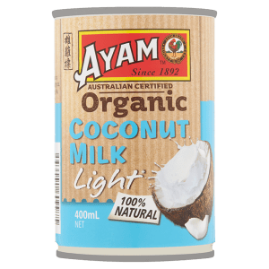 Ayam Coconut Organic Milk Light 400ml