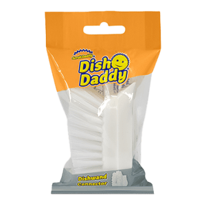 Dish Daddy Brush Head White
