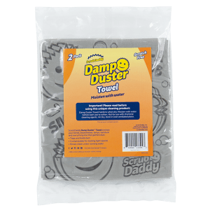 Damp Duster Towel Silver