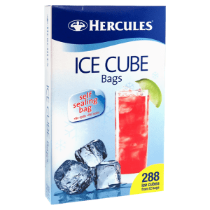 Hercules Ice Cube Bags 12pk