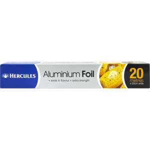 Hercules Extra Strong Aluminium Foil 20m