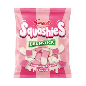 Swizzels Squashies Strawberry & Cream 140g