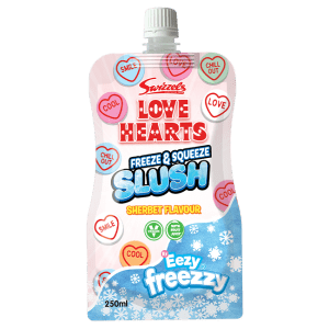 Swizzels Love Hearts Slush Pouch 250ml