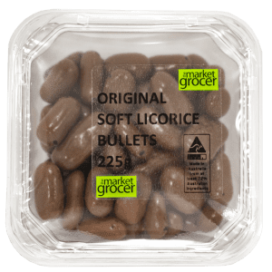 Original Soft Licorice Bullets 225g