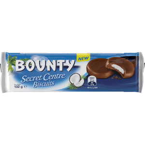 Bounty Secret Centre Biscuits 132g