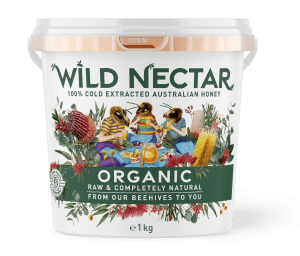 Wild Nectar Organic Honey 1Kg Pail
