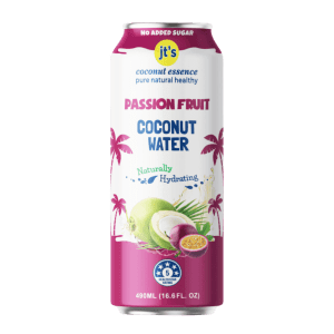 JT’s Passionfruit Coconut Water 490ml