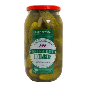 Lake Prespa Extra Hot Pickled Cucumbers 1kg