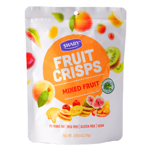 Shary Mixed Fruit Crisps 70g