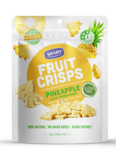 Shary Freeze Dried Pineapple Crisps 25g