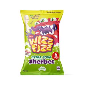 Wizz Fizz Sour Sherbet 6pk 108g